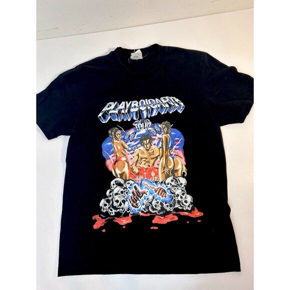 Tour Tops - PLAYBOI CARTI Self Titled TOUR T SHIRT - SMALL